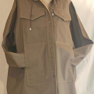Vintage Lot One Brown Rain Jacket Size L